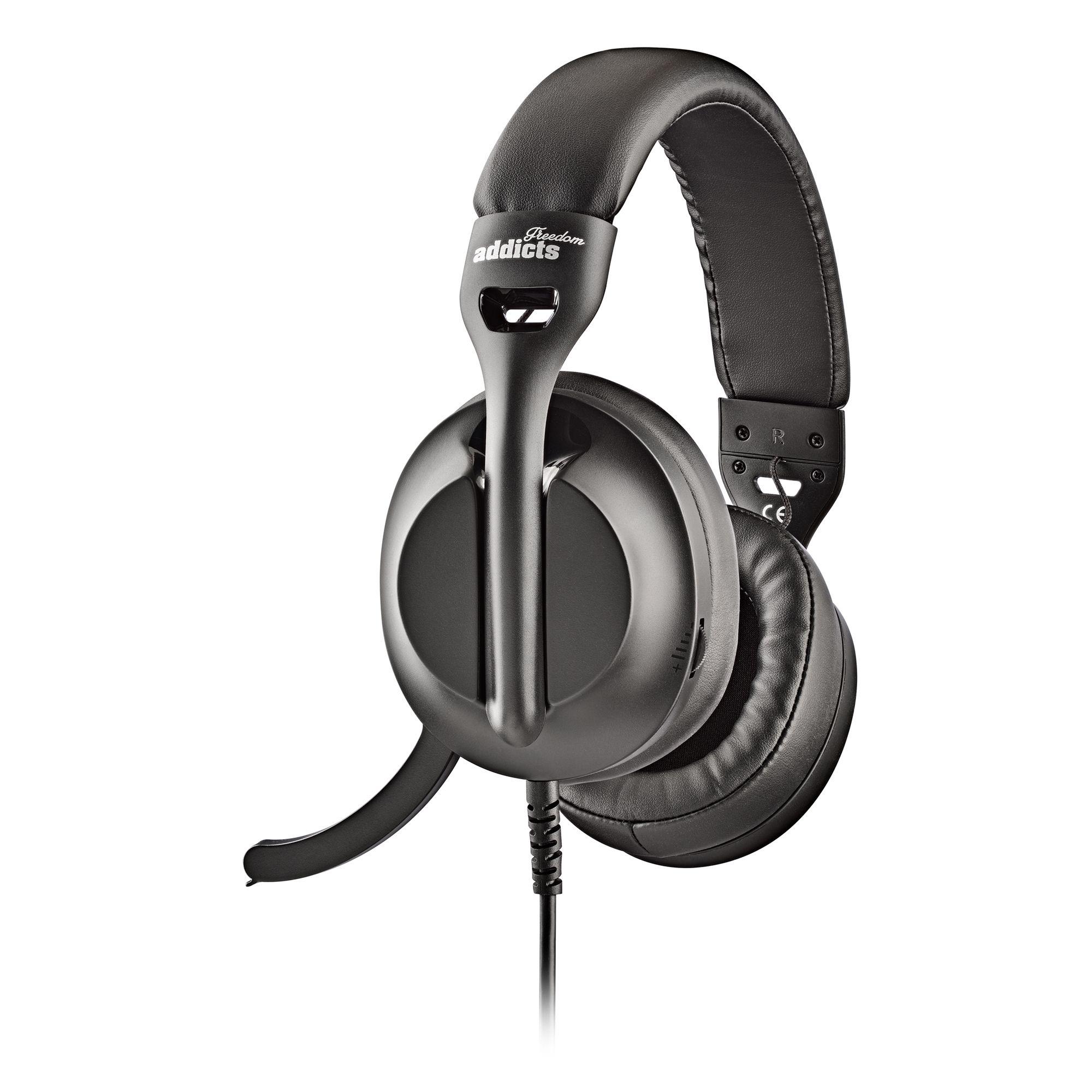 Headset NGS VOX805-C (Binaural - Com fios - Circum-aural - Preto), miniatura 3