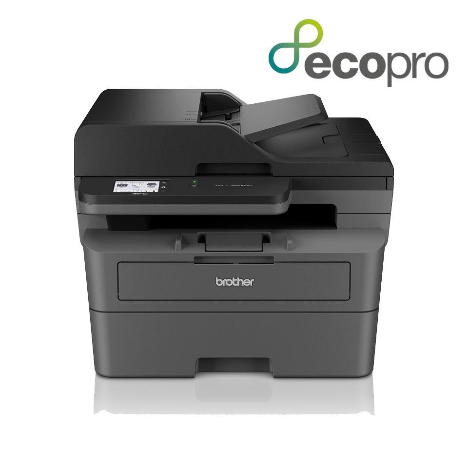 Impressora Multifunções Laser BROTHER MFC-L2860DWE (A4 - Impressão a preto e branco - 250 folhas - Preto)
