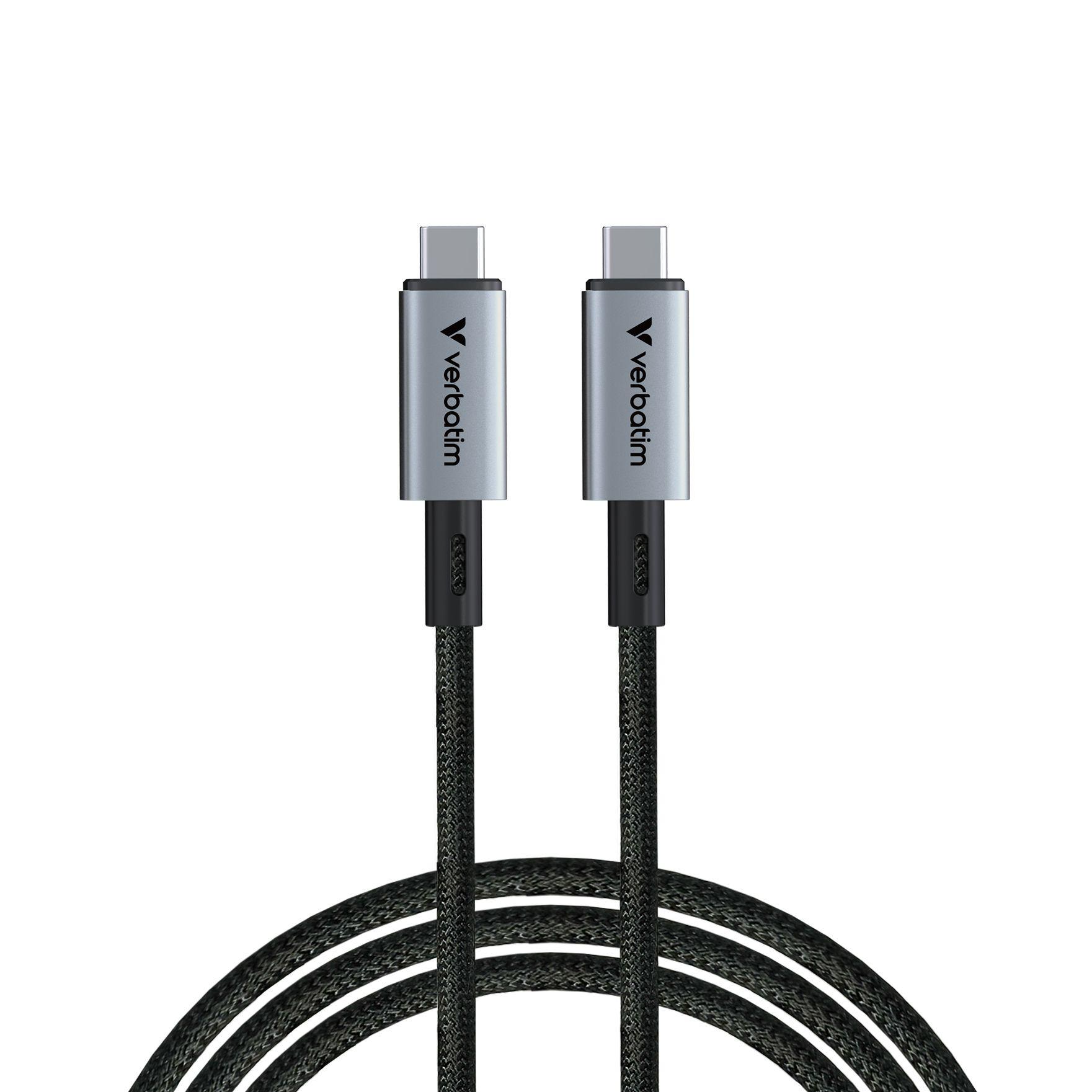 Cabo USB-C VERBATIM 31847 (1,2 m - USB C - Preto) — miniatura 3