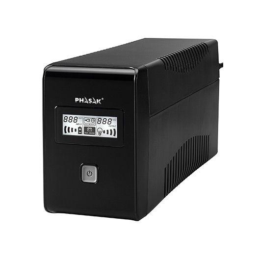 UPS PHASAK 9465 (Cabo de alimentação de energia - Tipo F - Preto)