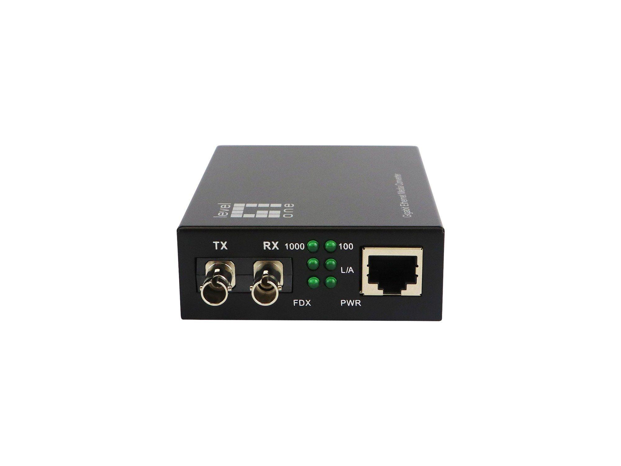 Conversor de Média LEVELONE GVT-2003 (1000 Mbit/s - Preto) — miniatura 2