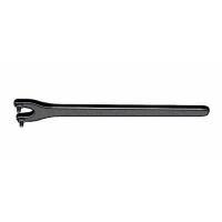Chave de Dois Pinos BOSCH 1607950043 (Metal - Preto)