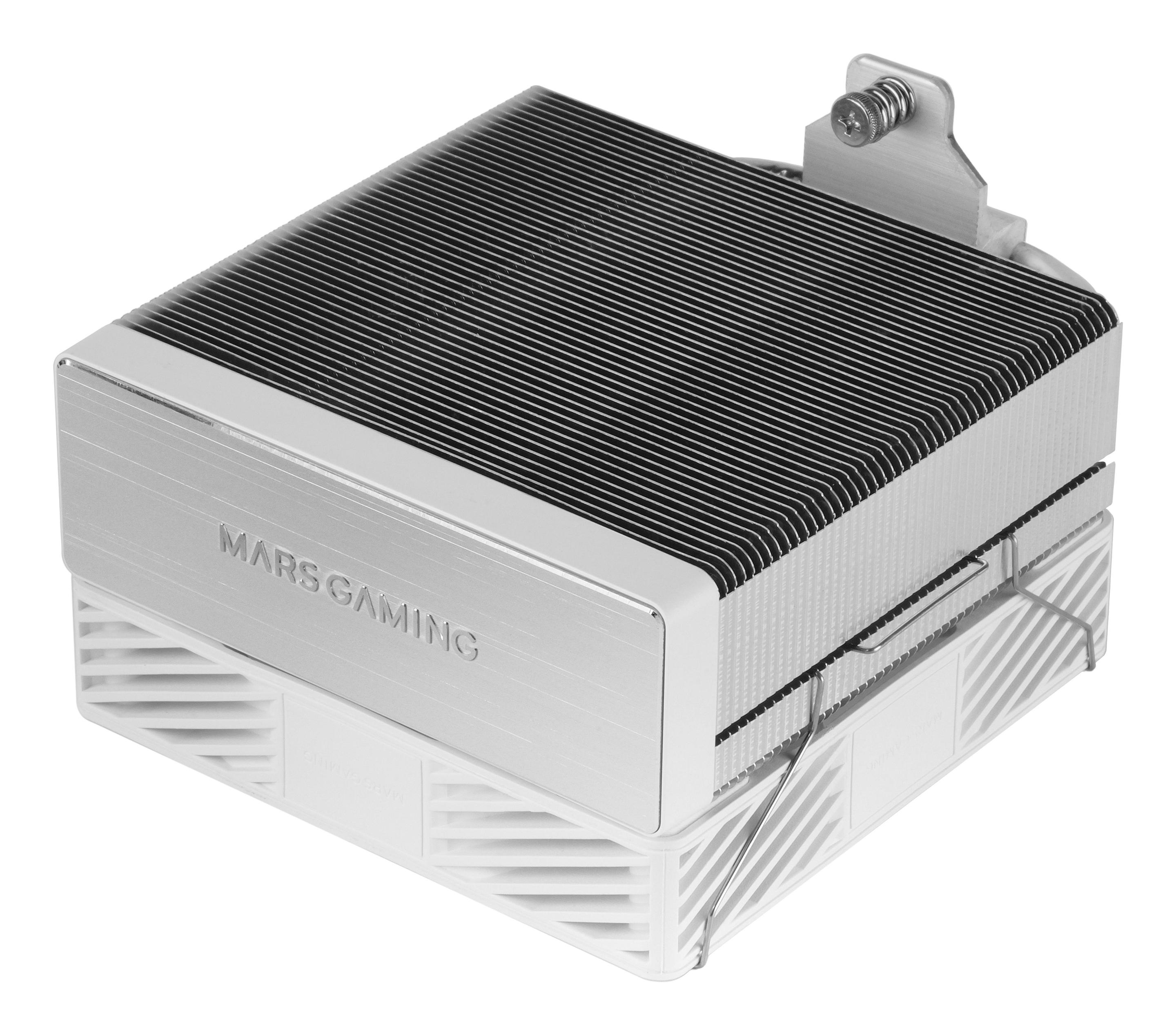 Dissipador de CPU MARS GAMING MCPU-X4ARGB (120 mm - 1 ventoinha - 2000 RPM - Branco) — miniatura 4