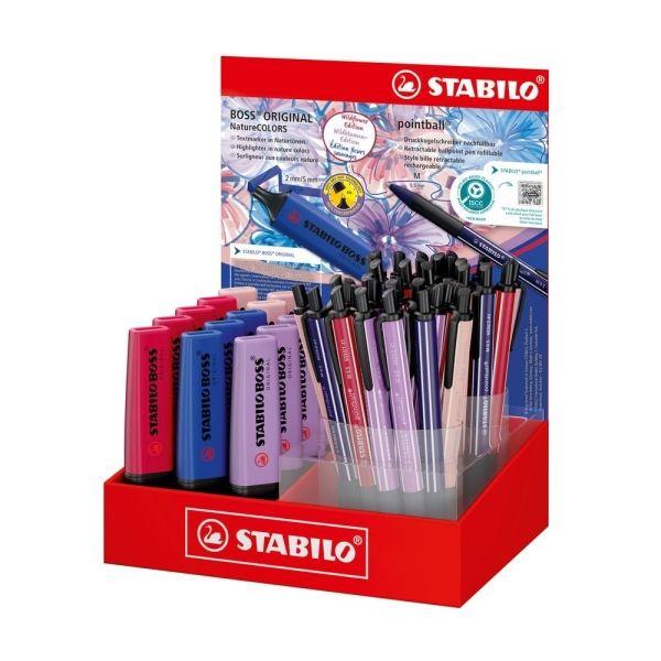 Expositor de Sobremesa STABILO NatureCOLORS Wildflower (Cores Sortidas)