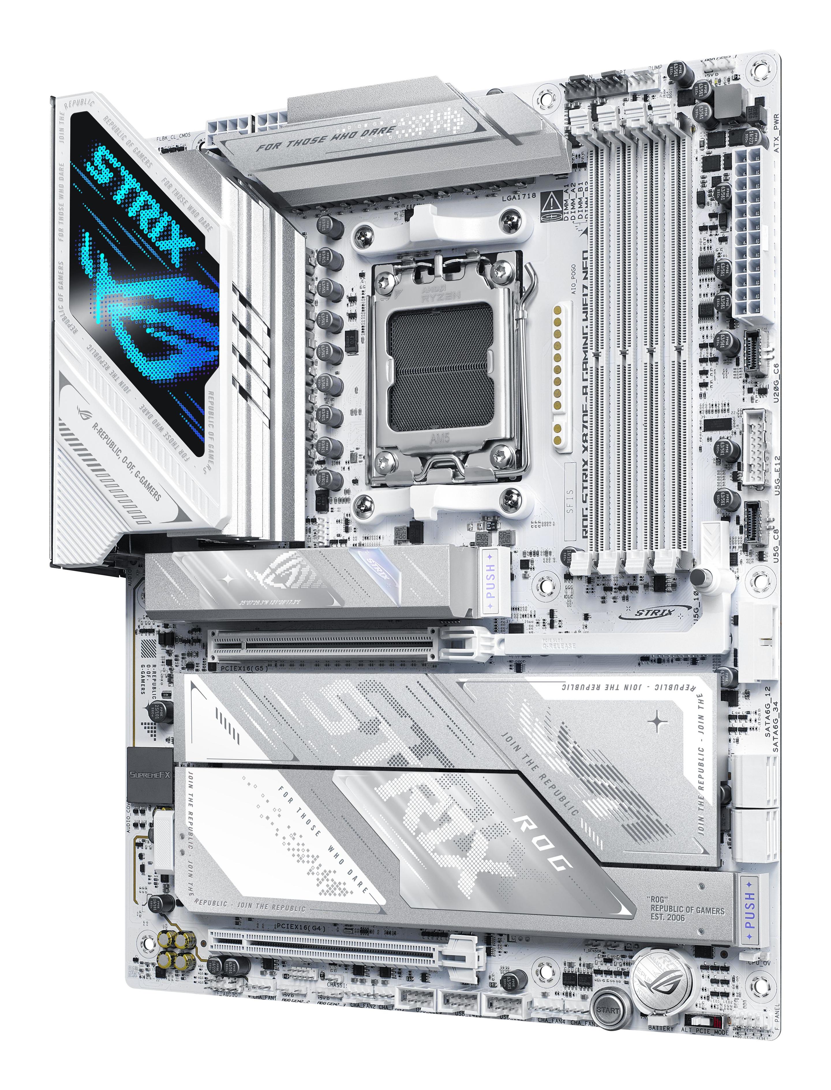 Motherboard ASUS ROG STRIX X870E-A GAMING WIFI7 NEO (AM5 - ATX - Duplo canal - Multicor) — miniatura 2
