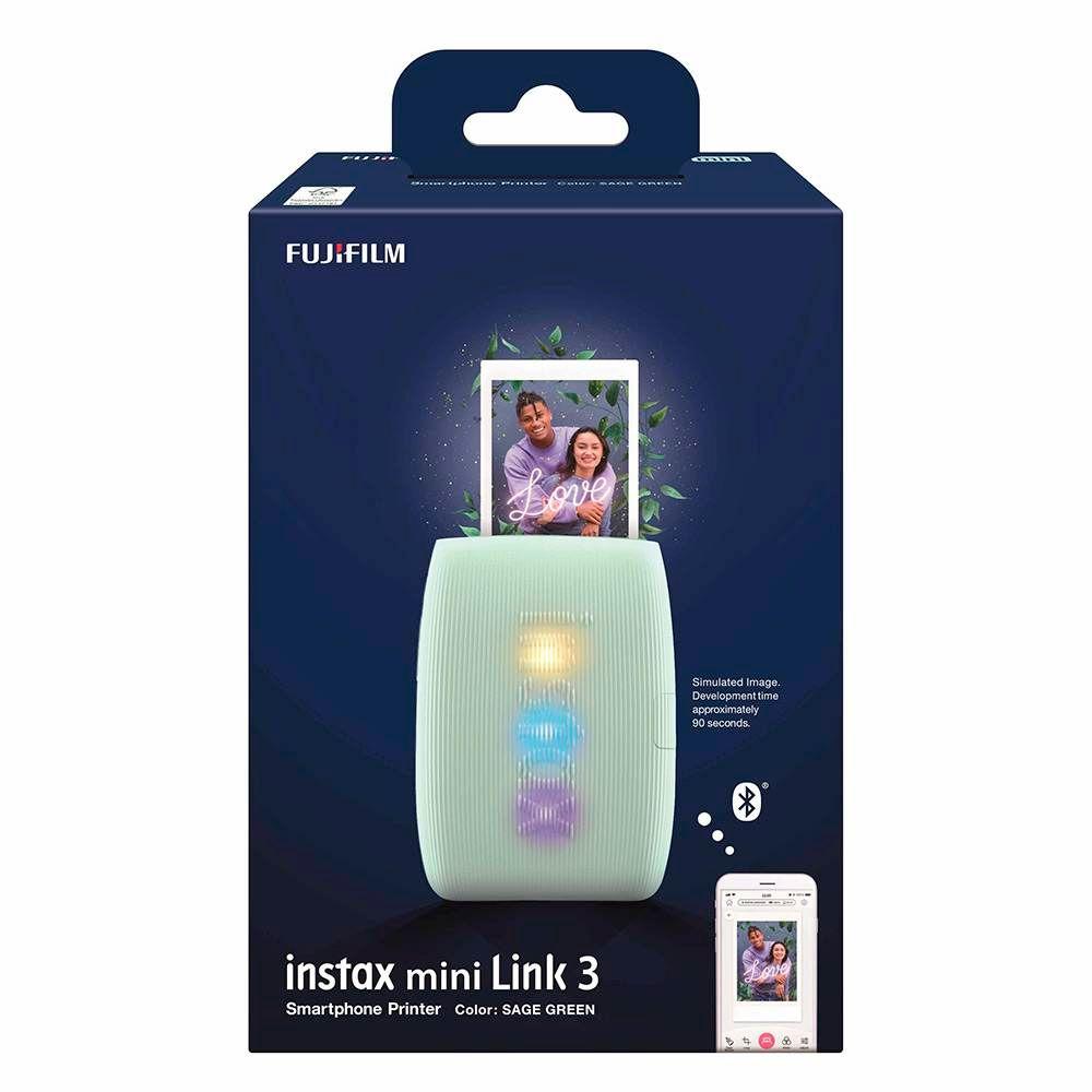 Impressora Fotográfica FUJIFILM instax mini Link 3 (USB Type-C - Verde Sálvia), miniatura 4