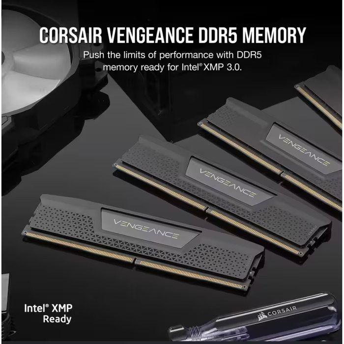Kit de Memória RAM CORSAIR Vengeance CMK64GX5M2B6400C32 (6400 MHz - 64 GB - DIMM de 288 pinos), miniatura 2
