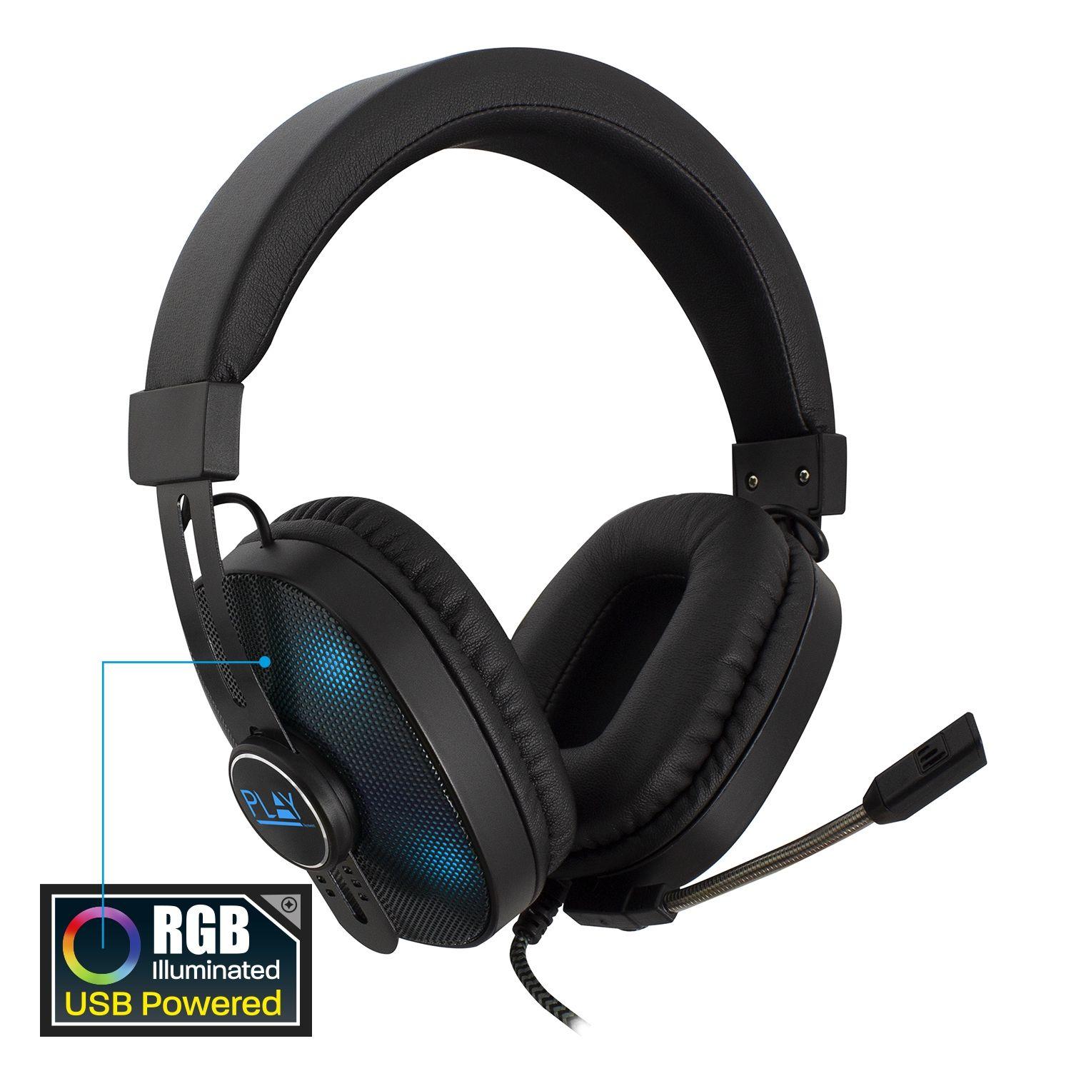 Headset Gaming EWENT PL3321 (Binaural - Com fios - Supra-aural - Preto) — miniatura 7