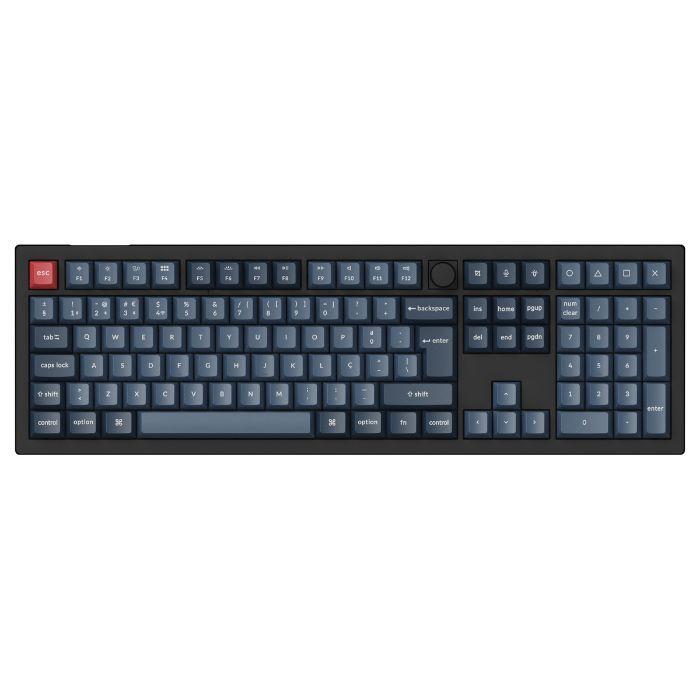 Teclado KEYCHRON V6 Max (Português - Gateron Jupiter Brown - Tamanho completo - Preto/Cinzento) — miniatura 5