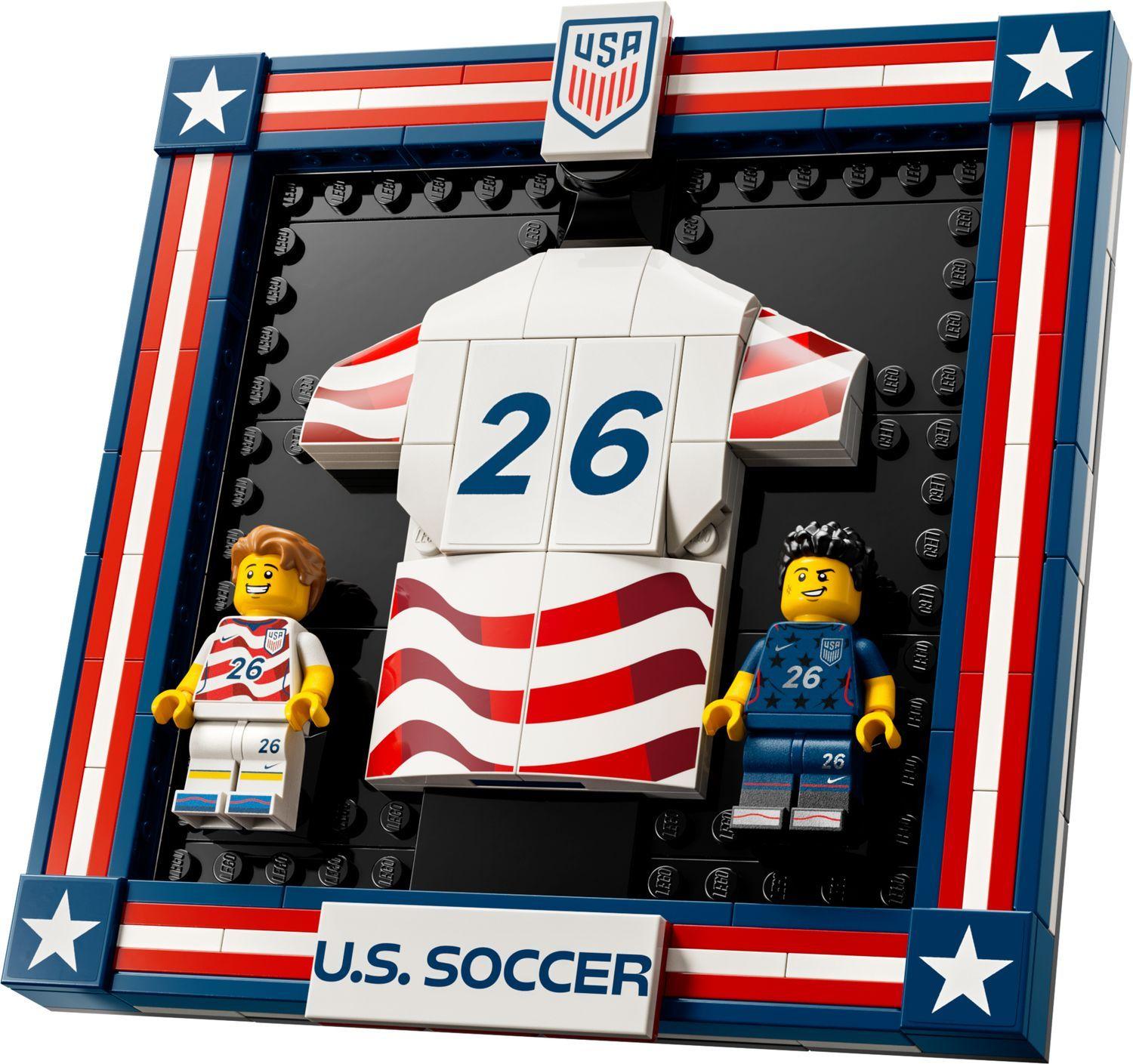 LEGO 43033 Editions Camisola da Seleção Nacional de Futebol dos EUA de 2026 (10+ anos - 167 peças)