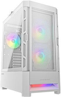 Caixa PC COUGAR CGR-5ZD1W-AIR-RGB (Midi Tower - Nylon - 190 mm - Branco)