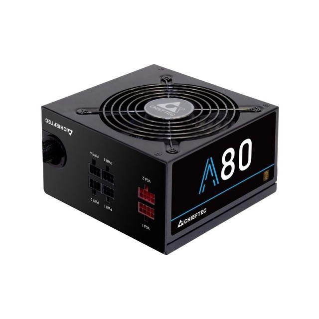 Fonte de Alimentação CHIEFTEC CTG-750C (ATX - 750 W - 80 PLUS - Preto), miniatura 3