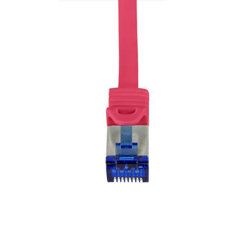 Cabo de Rede RJ45 LOGILINK C6A064S (3 m - Cat6A - RJ-45 - Vermelho) — miniatura 3