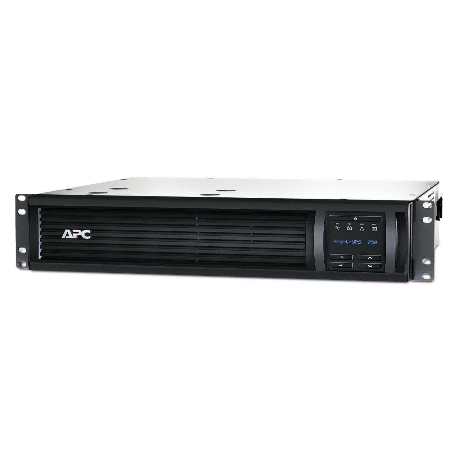 UPS APC Smart-UPS SMT750RMI2UNC (Acoplador C13, Acoplador C14 - Preto)