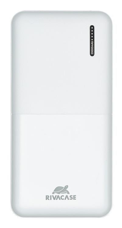 Bateria Externa RIVACASE VA2572 (20 W - USB Type-C - Branco)