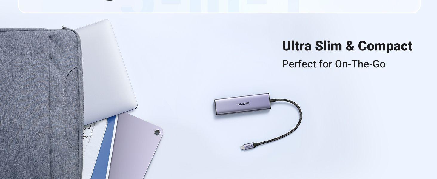 Adaptador USB-C UGREEN CM511 (USB Type-C - HDMI, USB 3.0 - Prateado) — miniatura 7