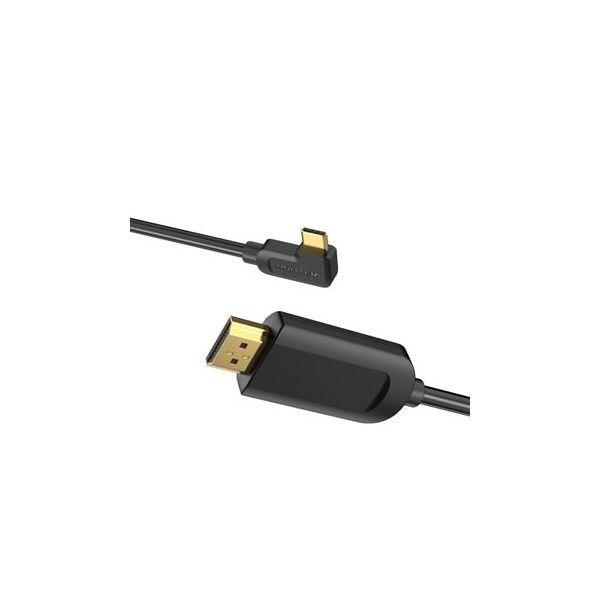 Cabo USB-C para HDMI VENTION CGVBG (1,5 m - Fêmea - Preto), miniatura 2
