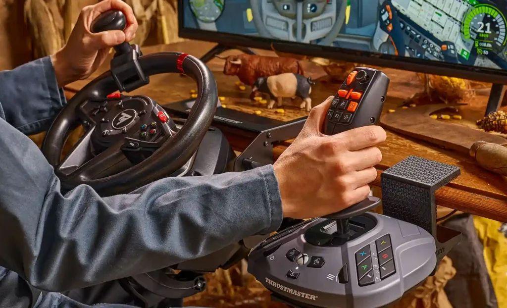 Joystick THRUSTMASTER SimTask FarmStick X (Com fios - Preto e Cinzento) — miniatura 7