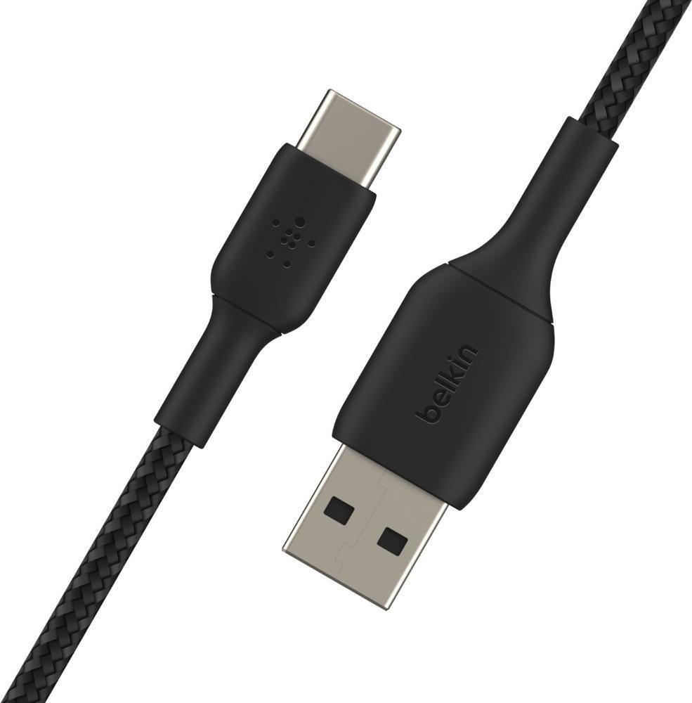 Cabo USB-C para USB-A BELKIN CAB002bt0MBK (0,15 m - USB-C - USB-A - Preto)