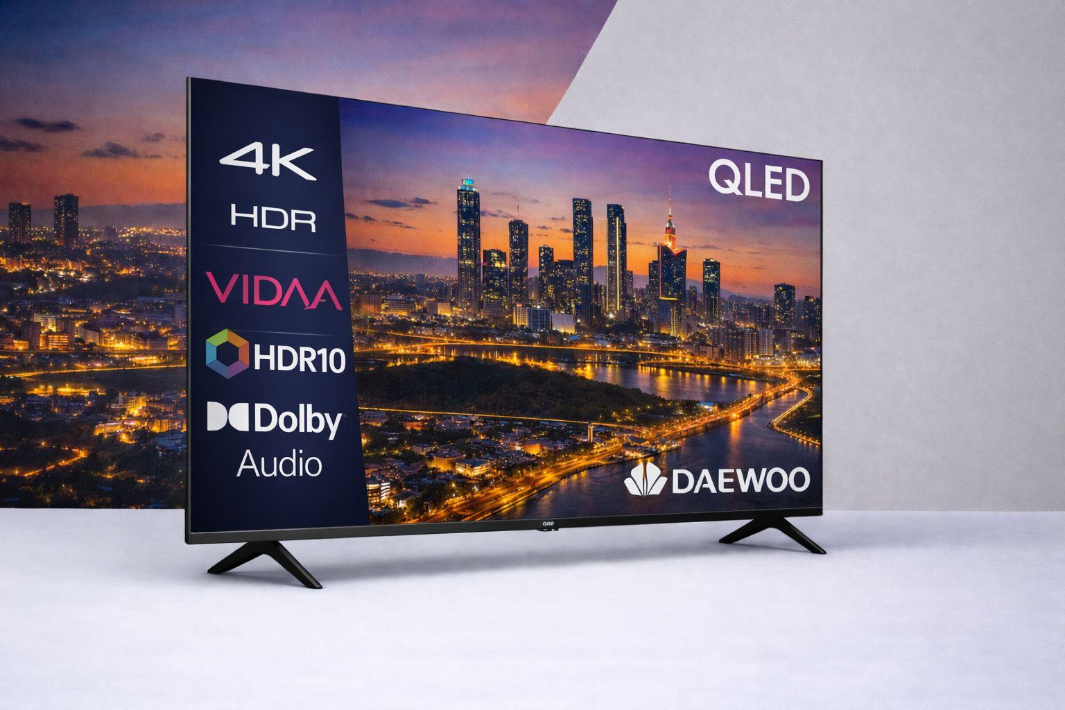 Televisão DAEWOO TV 50VB56QV (QLED - 4K Ultra HD - 3840 x 2160 pixels - Preto) — miniatura 7