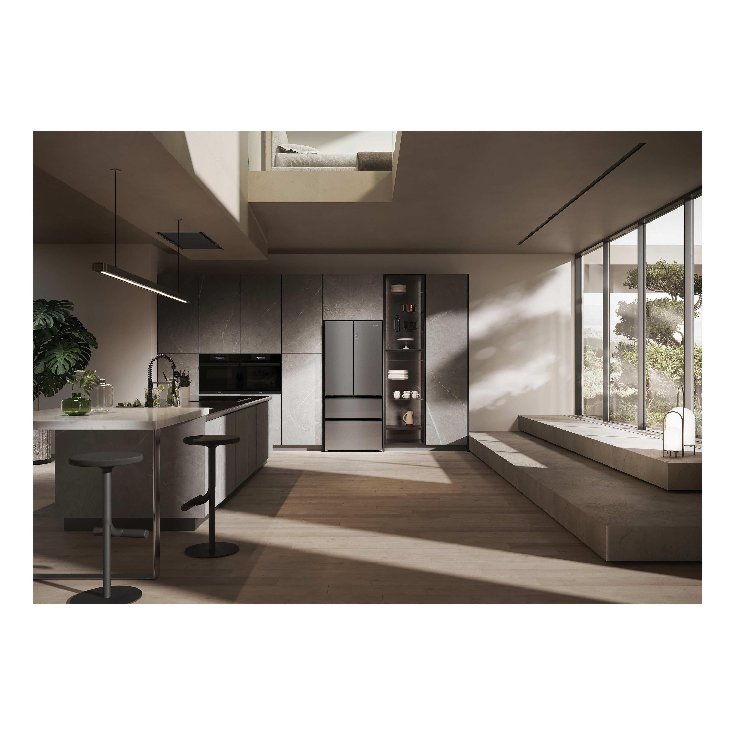Frigorífico Americano Independente HAIER HFR7819ENGC (504 L - hOn - 190x83x63,6 cm - Inox), miniatura 13