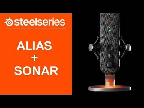 Microfone STEELSERIES Alias (Microfone para PC - Com fios - USB - Preto) — miniatura 5