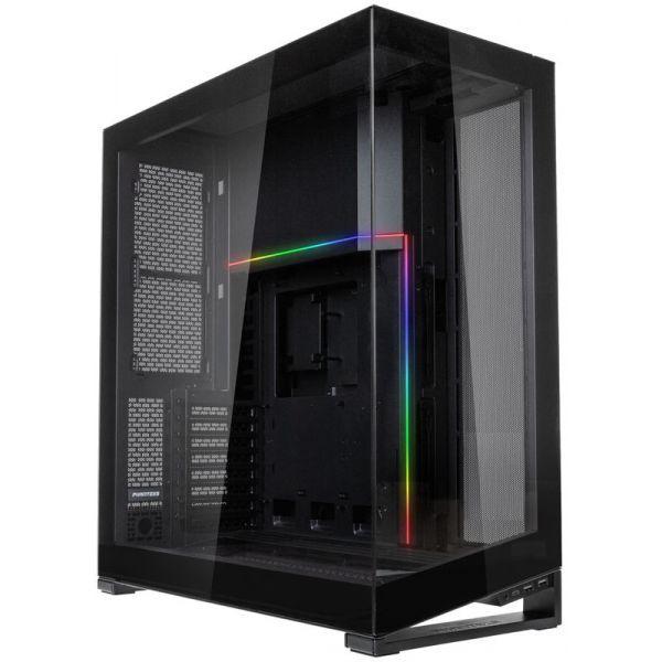 Caixa PC PHANTEKS NV Series NV7 (Full Tower - Ferro, vidro temperado - D-RGB; azul, verde e vermelho - Preto) — miniatura 2