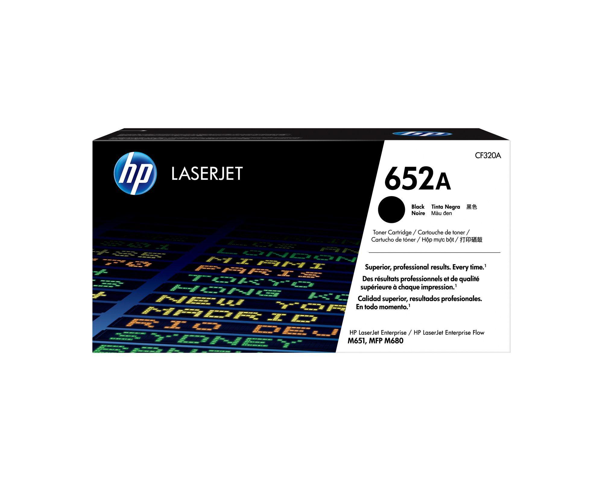 Toner HP 652A CF320A (11500 páginas - Preto) — imagem 1