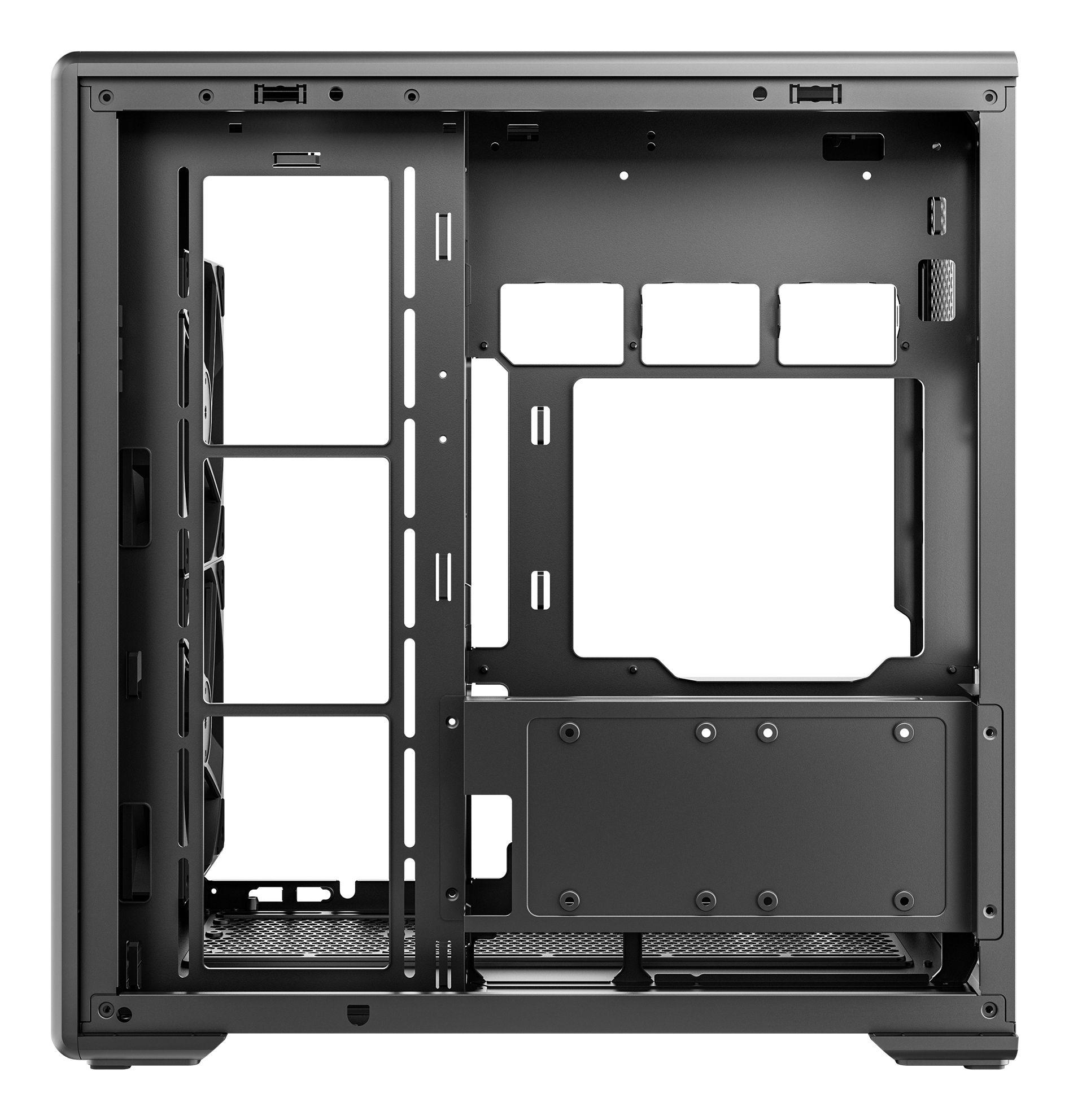 Caixa PC DEEPCOOL CG590 MESH 2F (micro ATX, ITX, ATX - Midi Tower - 16 cm - Preto) — miniatura 5