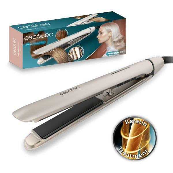 Alisador de Cabelo CECOTEC Lisse 880 HidraProtect (Branco)
