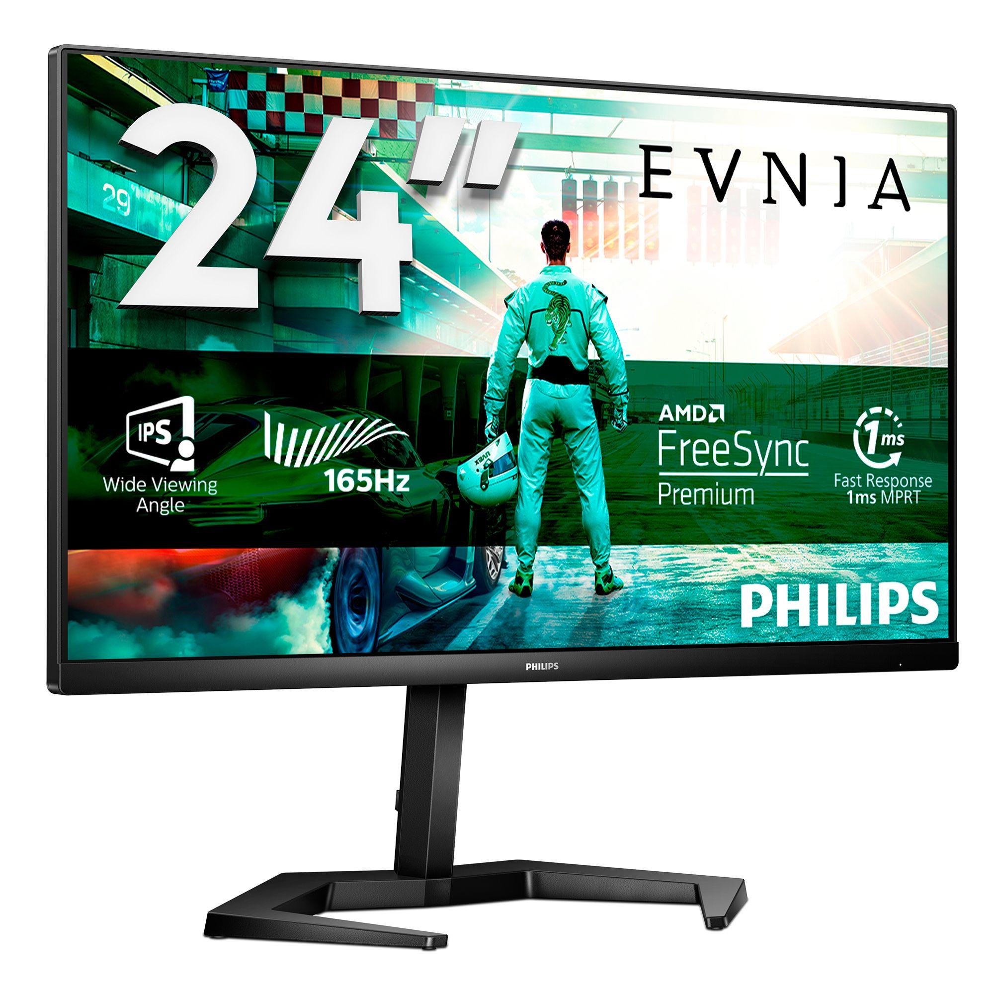 Monitor PHILIPS Evnia 24M1N3200ZS/00 (23,8" - IPS - 165 Hz - Preto) — miniatura 2