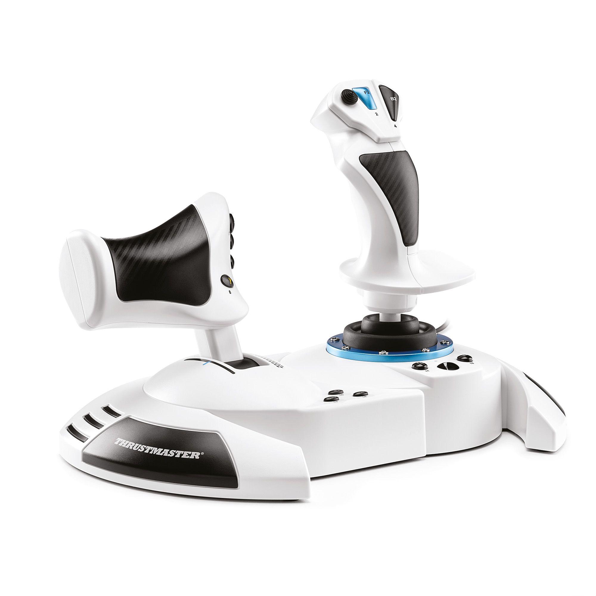 Joystick e Manete de Potência THRUSTMASTER T.Flight Hotas One Microsoft Flight Simulator Edition (Xbox - Com fios - USB - Preto e Branco) — miniatura 2