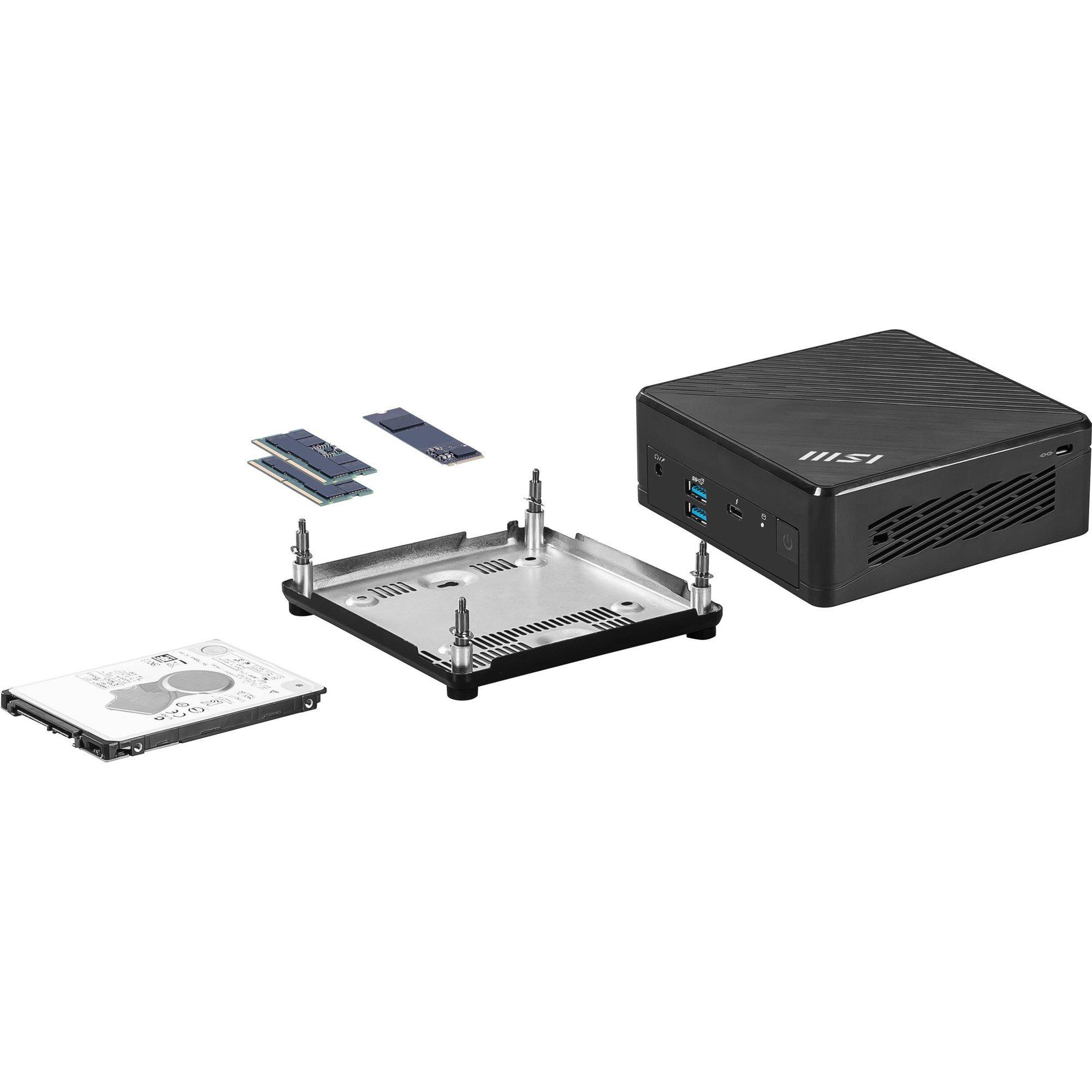Computador Mini Barebone MSI Cubi 5 1M-440BEU (Não incluído - Intel Core 3 - 100U - Preto) — miniatura 6