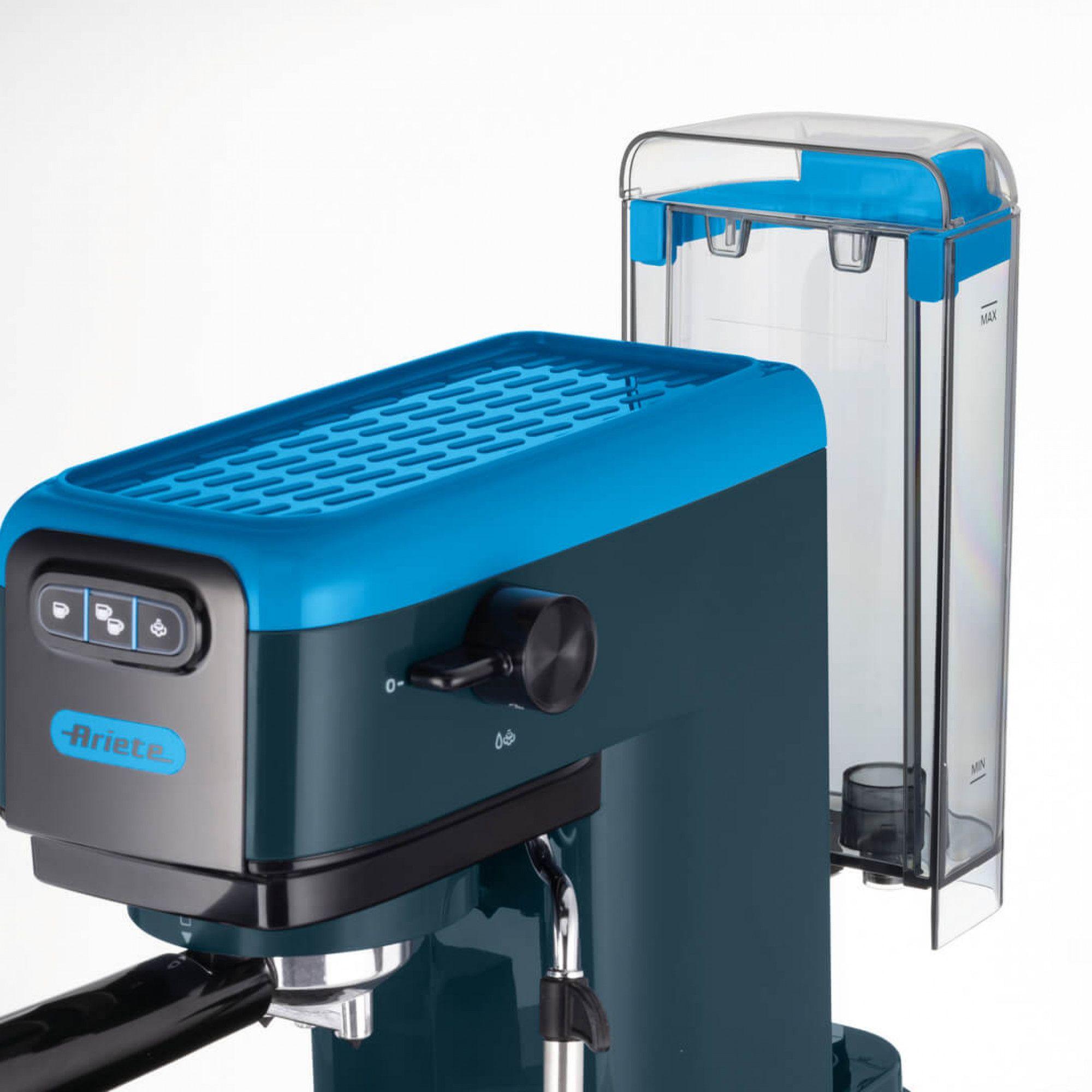 Máquina de Café Expresso Semiautomática ARIETE 1399/18 (Café moído, Doses individuais - 1300 W - 15 bar - Azul), miniatura 4