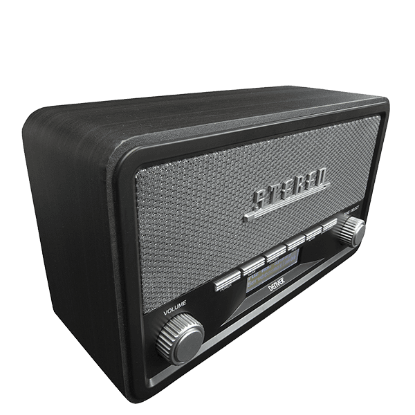 Rádio Portátil DENVER DAB-18 (4 W - Cinzento)