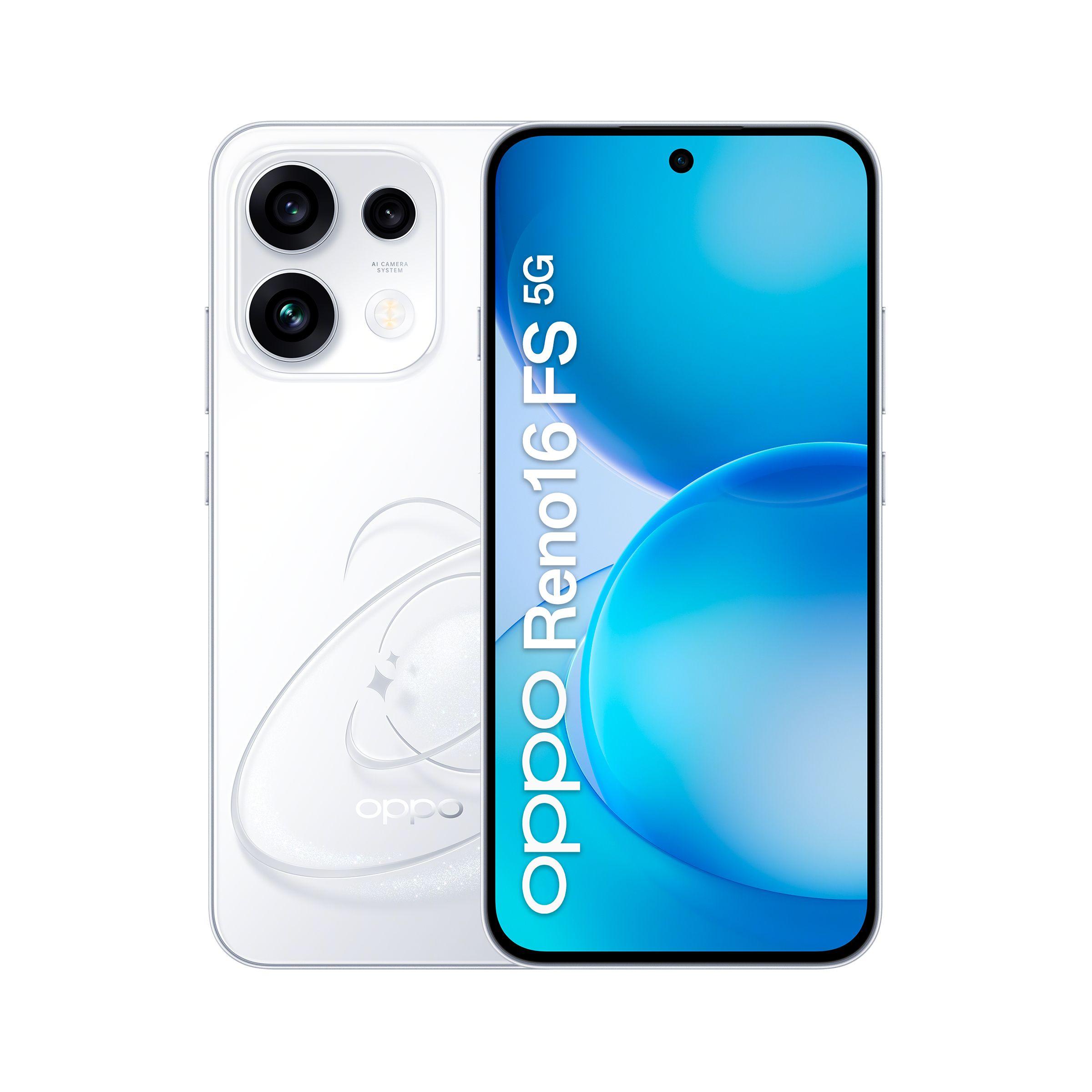 Smartphone OPPO Reno16 FS 5G (8GB/512GB - 6,57" - Branco)