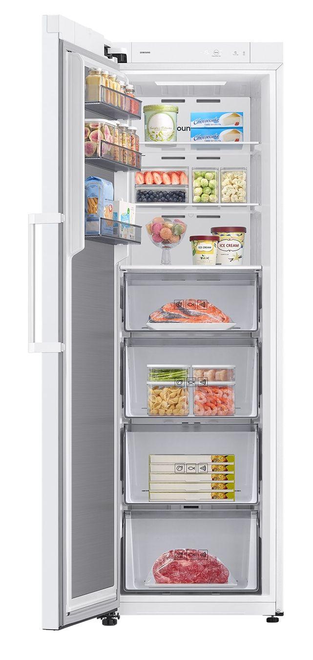 Congelador Vertical Independente SAMSUNG RZ70H32KEVEF (Altura 185,8 cm - 186 cm - 60 cm - Branco) — miniatura 3