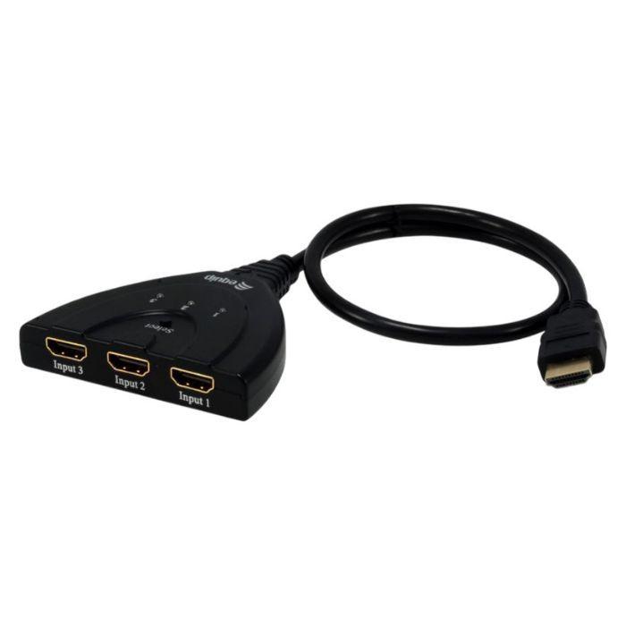 Comutador HDMI EQUIP 332703 (Preto) — miniatura 2