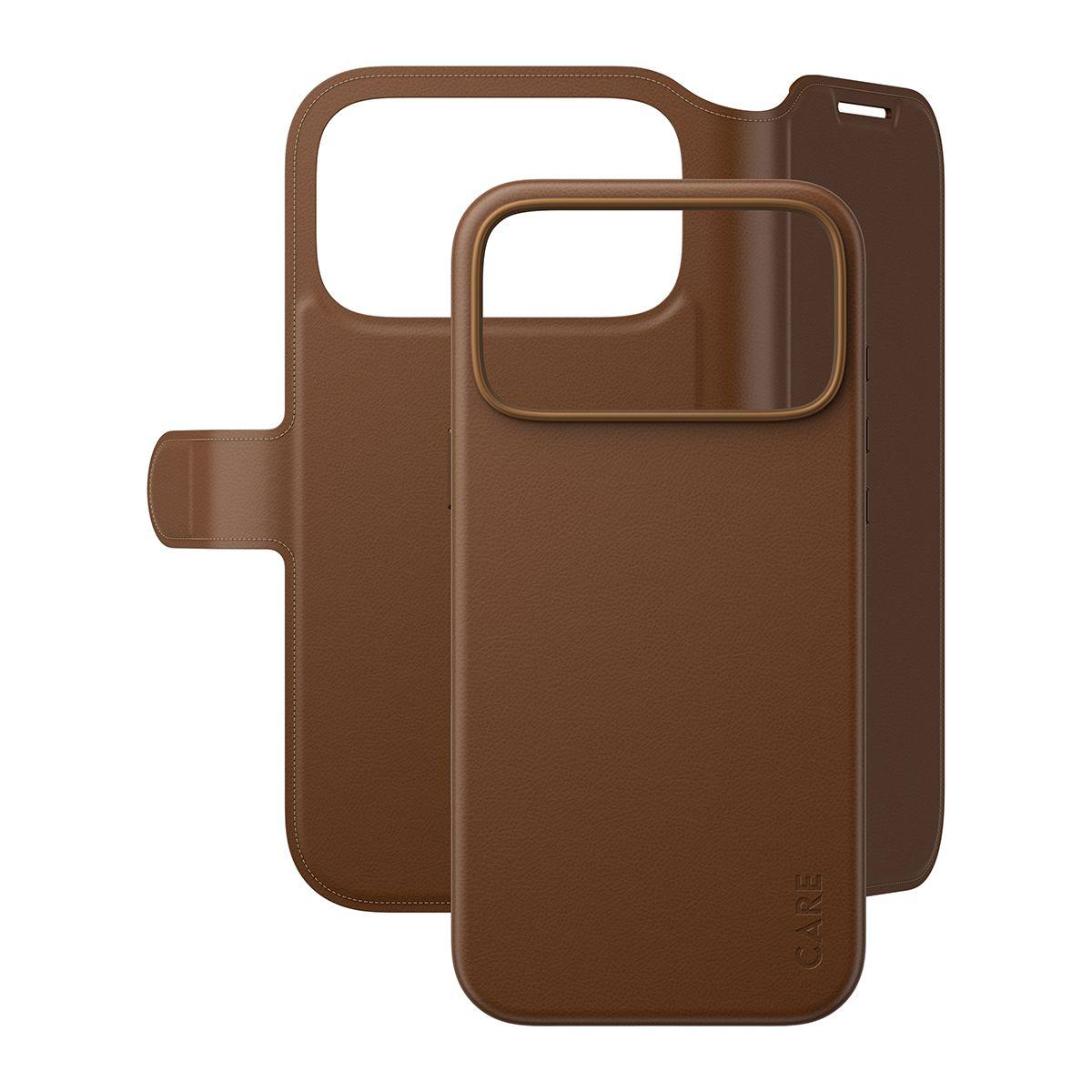 Capa Carteira para Telemóvel PANZERGLASS CARE Tango 2-in-1 Wallet Case (Castanho), miniatura 4