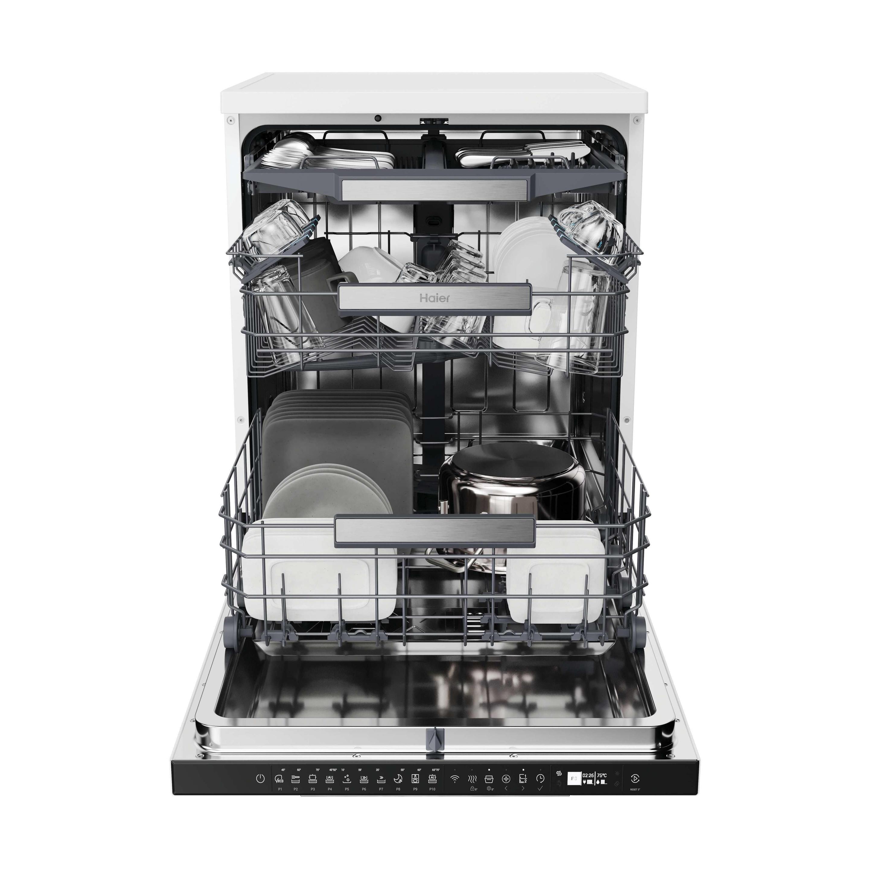 Máquina de Lavar Loiça Independente HAIER I-Pro Shine Series 3 XF5C4M1W (15 talheres - C - 9,5 l - Branco), miniatura 3
