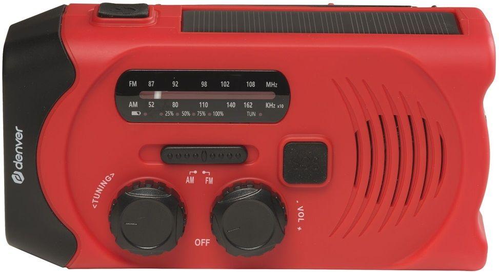 Rádio de Emergência DENVER SCR-2010 (Vermelho), miniatura 5
