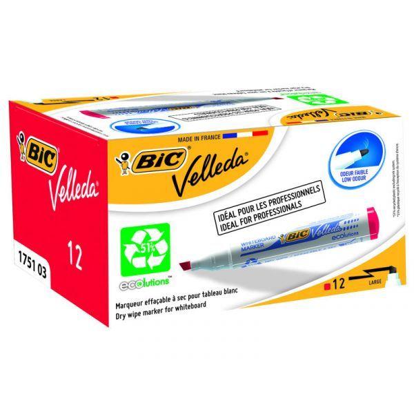 Marcador para Quadro BIC Velleda 1751 ECOlutions (Vermelho) — miniatura 2