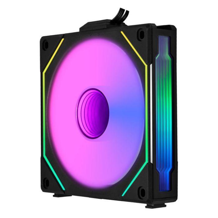 Pack de 3 Ventoinhas LIAN LI UNI FAN SL-INF 120 (ARGB - Preto), miniatura 3