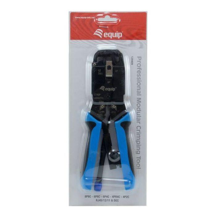 Alicate de Cravar EQUIP Professional Modular (Metal - Preto e Azul), miniatura 4