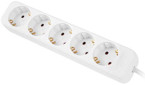 Extensão Elétrica LANBERG PS0-05F-0150-W (Uni-Schuko CEE 7/7 - Branco), miniatura 4