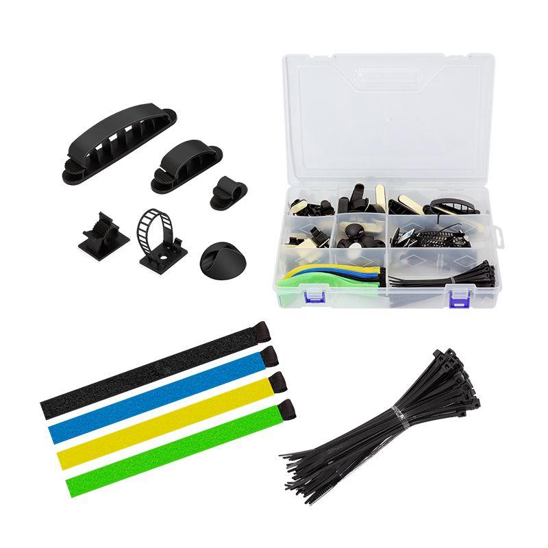 Conjunto Organizador de Cabos LOGILINK KAB0084 (Multicor)