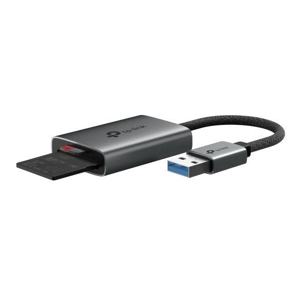 Leitor de Cartões TP-LINK UA430 (USB-A - Cinzento) — miniatura 3