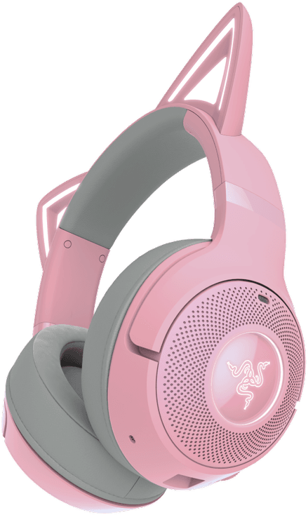 Headset Gaming RAZER Kraken Kitty V2 BT (Binaural - Sem fios - Circum-aural - Rosa), imagem 1