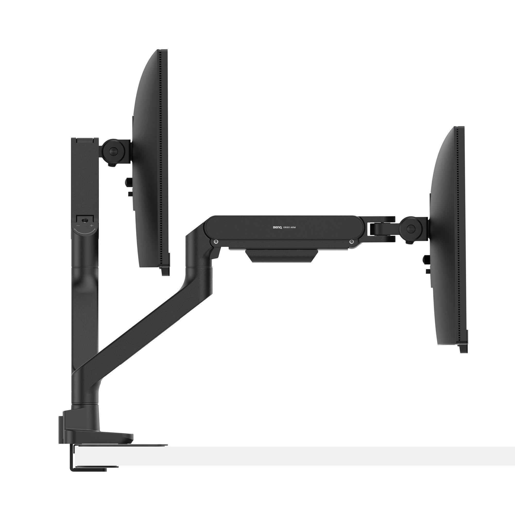Suporte Duplo de Monitor BENQ Ergo Arm BDH01 (17–35" - 40 kg - Preto), miniatura 4