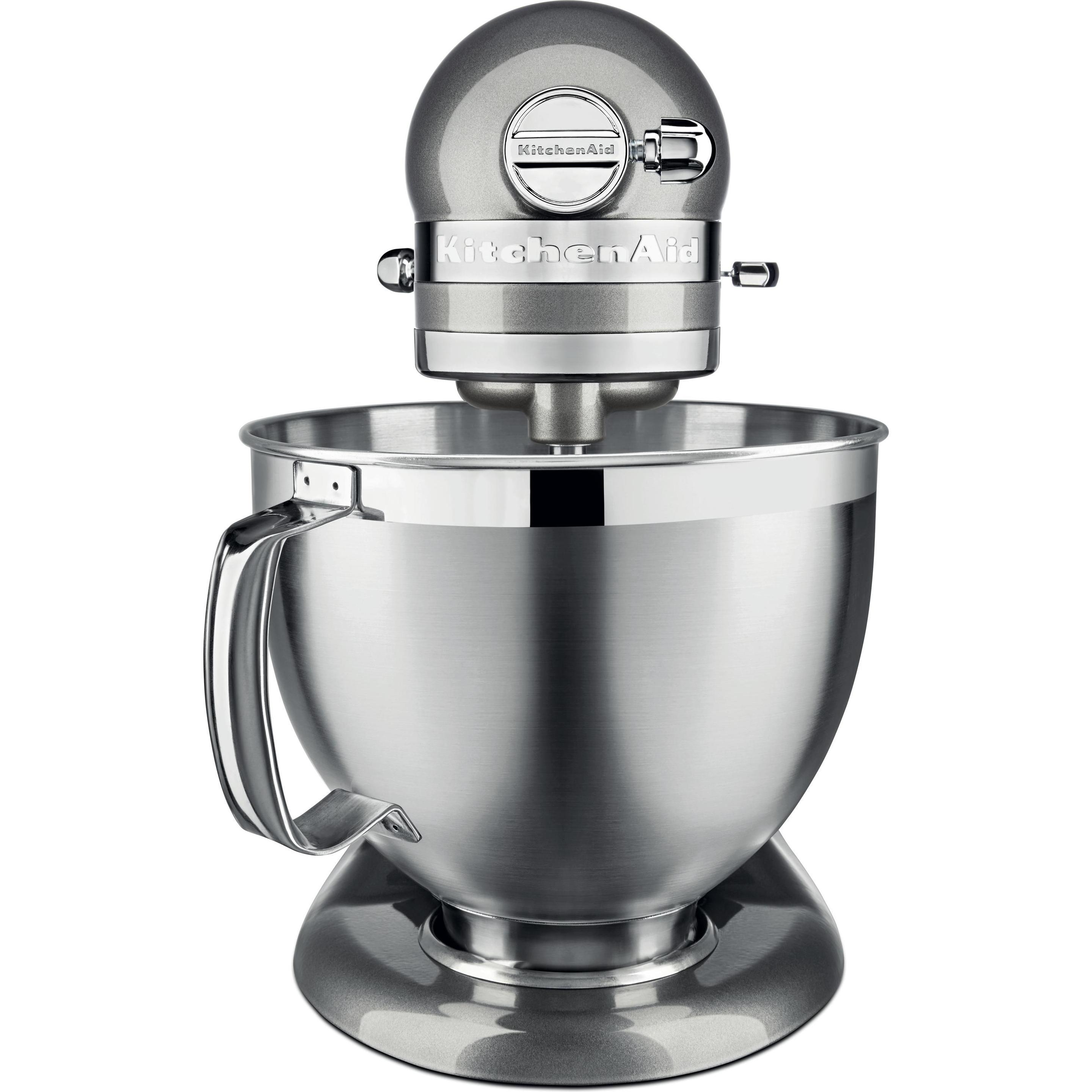 Batedeira KITCHENAID ARTISAN 5KSM185PSEMS (300 W - 220 RPM - 4,8 l - Prateado) — miniatura 3